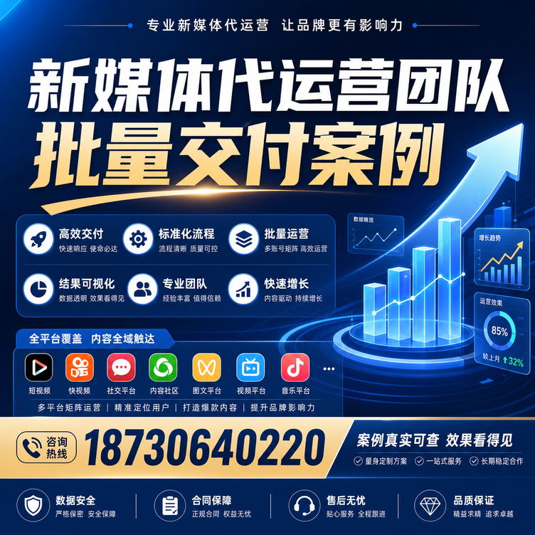 阿克苏代运营公司多客户账号批量高效交付案例