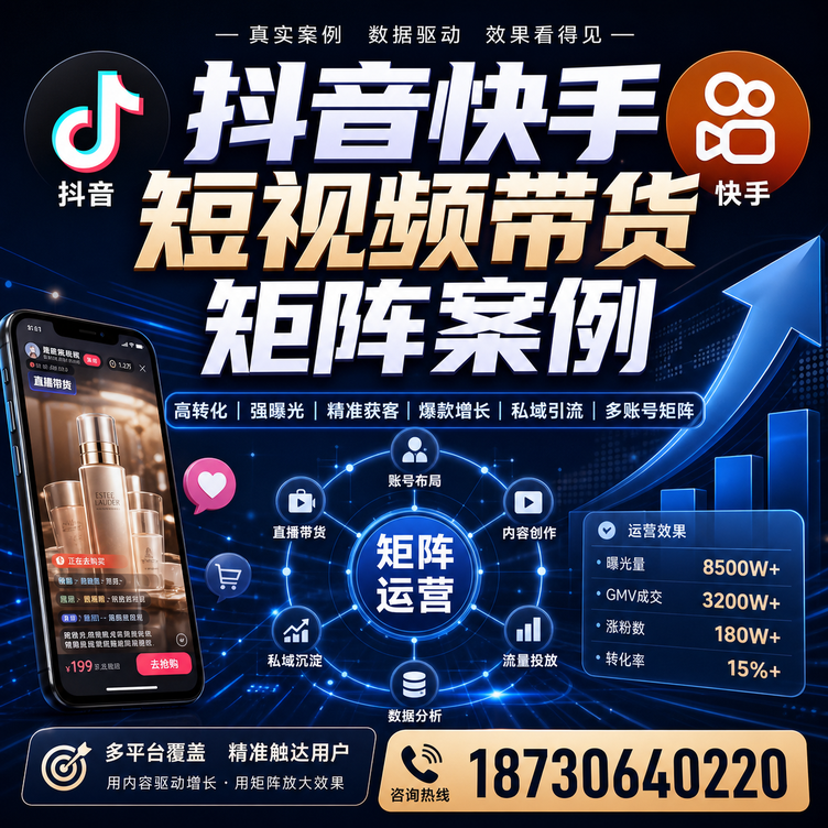 阿克苏短视频带货团队多平台矩阵自动分发案例