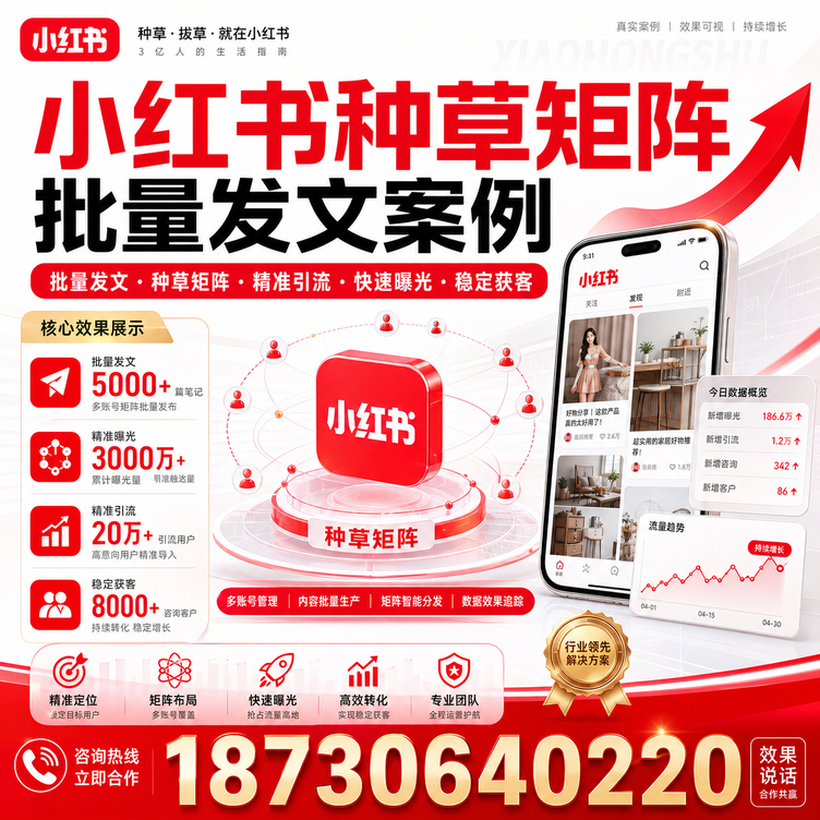 阿克苏小红书种草矩阵批量发文案例
